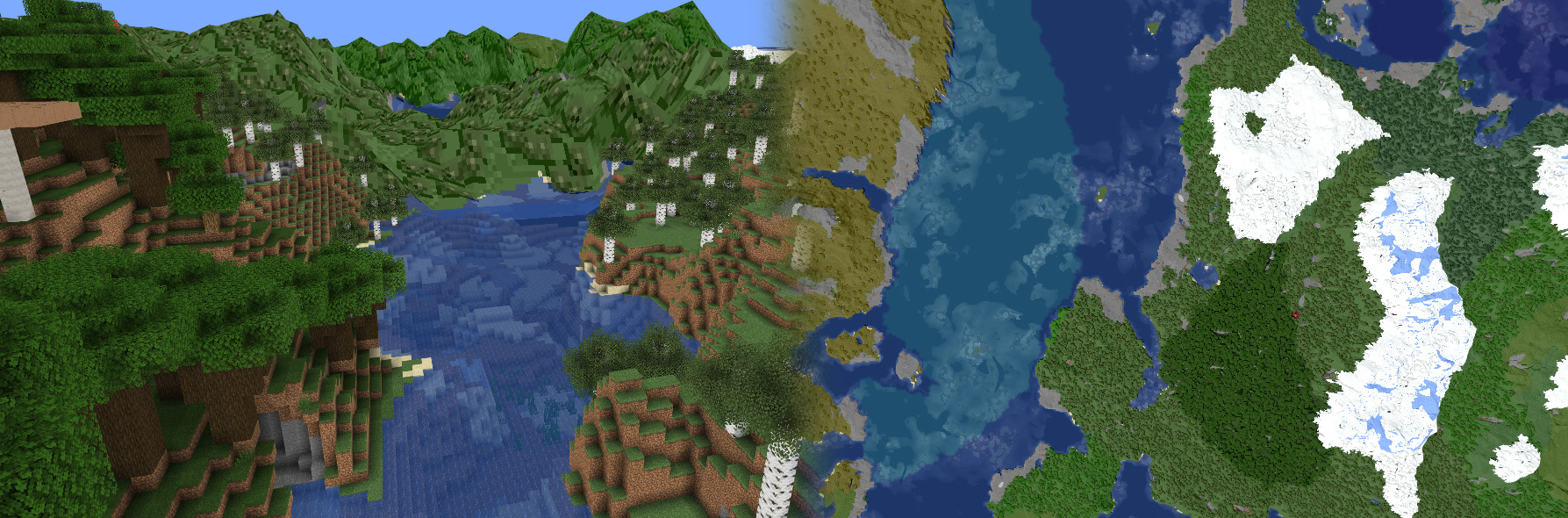 The Entire Earth in Minecraft - Map Showcase